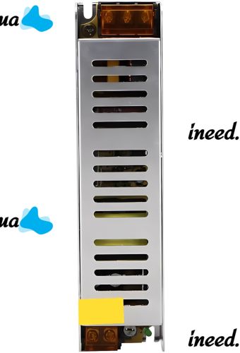Імпульсний блок живлення Metal Long 12V 35A 420W S-420 - 12 мережевий адаптер з пасивним охолодженням для світлодіодних LED ламп в металевому корпусі