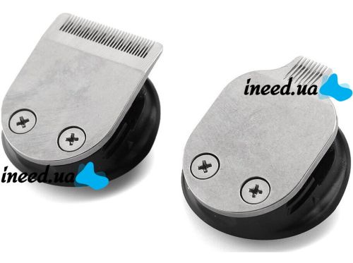 Wireless Hair Clipper Gemei GM-853 5 in 1 Professional Rechargeable Trimmer Electric Shaver with 6 Nozzles for Nose Ears Geemy