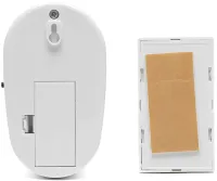 Дверной звонок Luckarm Intelligent 8853 беспроводная кнопка на батарейках, передатчик сигнала и приемник на 32 мелодий для входной двери до 150 м