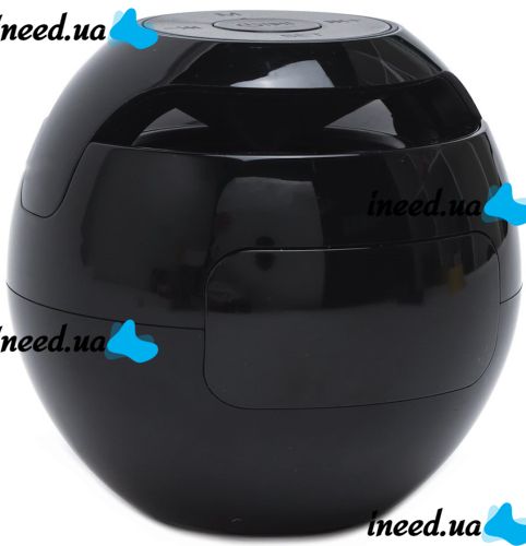 Беспроводная Bluetooth колонка с часами Kimiso KMS-K12 3W аккумуляторный портативный мини динамик с будильником и RGB LED подсветкой microUSB
