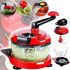 Ручний подрібнювач овочів Keouke Chopper Food LG-006 2 в 1 кухонний мініблендер з трьома лезами і чашею на 1.5 л чопер для подрібнення м'яса