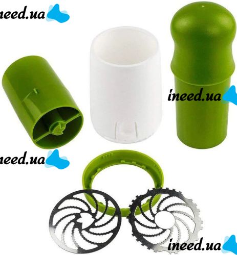 Ручной измельчитель для свежей зелени Herb Grinder ручная механическая мельница для специй и сушеных трав с регулируемым уровнем помола Зеленая
