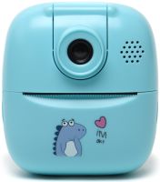 Детская камера мгновенной печати Digital Print Camera A19 Bluetooth термопринтер для фото, фотоаппарат полароид на аккумуляторе от 3-х лет USB M4