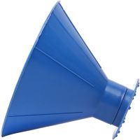 Car Scraper Watering Can for Snow and Ice Glass Snow Loader 3 in 1 Cone Brush Cleaner, Icebreaker for Car Windshield Cleaning Blue
