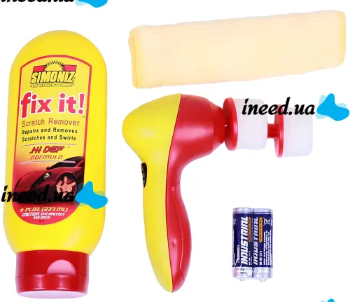 Набор для удаления царапин с автомобиля Fix it Scratch Remover автополироль для кузова авто на глянцевых поверхностях