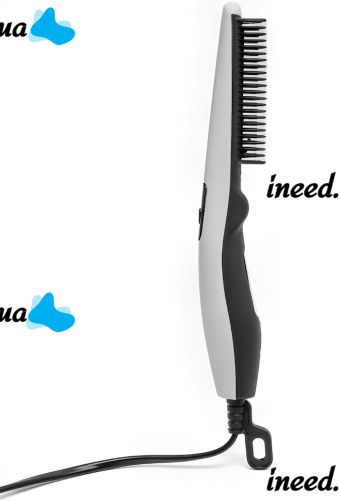 Электрическая расческа для бороды и усов Quick Curling Styler V2 выпрямитель для укладки и выравнивания волос с керамическим покрытием от сети