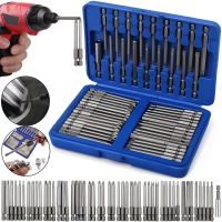 Набор магнитных насадок Socket Set AND ES-50 комплект из 49 односторонних удлиненных бит 75 мм с удлинителем в кейсе для отверток и шуруповерта
