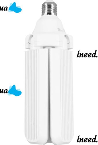 Светодиодная складная лампа Fan Blade Led 45W с цоколем E27 аккумуляторный раскладной тройной фонарь трансформер на три лопасти 220V Холодный белый
