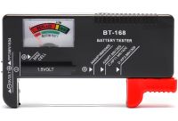 Тестер заряда аккумуляторных батареек Voltronic BT-168 универсальный портативный измеритель элементов питания, емкости аккумуляторов и батареи Aneng 