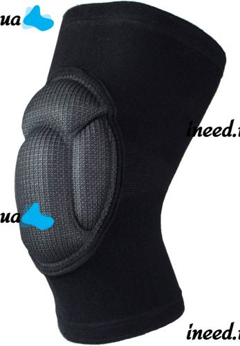 Защитные наколенники для спорта и танцев Kneepad Support AND702 спортивная противоскользящая защита колена для волейбола, баскетбола, футбола Черная