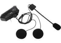 Беспроводная гарнитура на шлем Helmet Wireless Earphone Y10 с мягким микрофоном и шумоподавлением, мотогарнитура с сенсорным управлением и Bluetooth