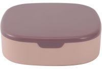 Органайзер для бижутерии с зеркалом Jewerly Storage Box LD-988 дорожная мини шкатулка на 7 отделений для украшений и ювелирных изделий 10х10 см