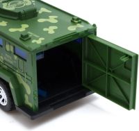 Детская копилка сейф Military Car Safe Box YJ847 купюроприемник, банкомат, электронная военная машинка для денег с кодовым замком на батарейках