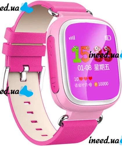 Розумні дитячі смарт годинник Smart Baby Watch Excelvan Q60 з функцією GPS трекера, наручні смарт-годинник з SIM-картою 400 мАг IOS Android