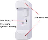 Инфракрасная кнопка слива унитаза Sensor Flushly LY-316 автоматический бесконтактный смыв воды, водонепроницаемый датчик для бачка туалета USB LY316