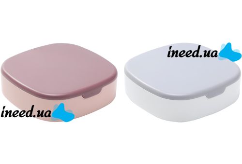 Органайзер для бижутерии с зеркалом Jewerly Storage Box LD-988 дорожная мини шкатулка на 7 отделений для украшений и ювелирных изделий 10х10 см