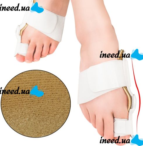 Бандаж корректор большого пальца Valufix Aid Hinged for Bunions YH-06 ортопедическая шина, вальгусный фиксатор коррекции, лечения косточки Valgus Pro
