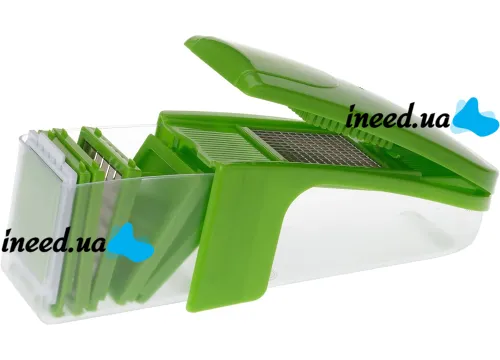 Овощерезка Kitchen Genius Китчен Джениус 10 в 1, быстрая нарезка овощей, Оригинал, original