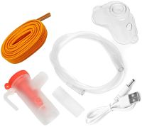 Компрессионный небулайзер с маской Compressed Atomizer JSL-W310 10 мл портативный ручной ингалятор с насадками 5 кПа распылитель для ингаляций от USB