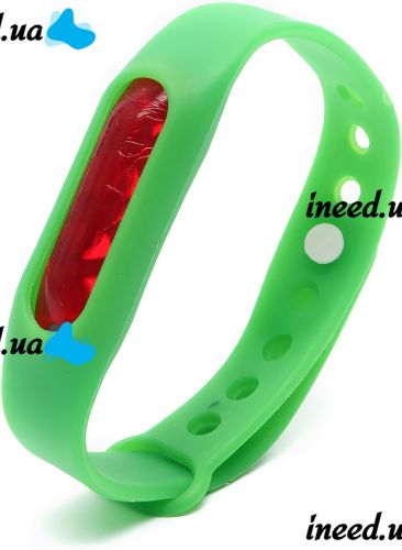 Силиконовый браслет от комаров и мошек Mosquito Bracelet антимоскитное средство с капсулой для защиты и отпугивания насекомых для детей и взрослых