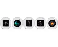 Ночник проектор звездного неба HD Smart Dynamic Projector DT-1476 гибкий светодиодный ночник с RGB LED подсветкой и сменными картриджами от USB