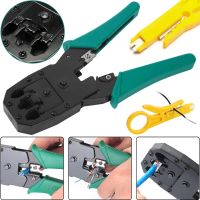 Клещи для обжима и зачистки проводов rj45 OB-315 инструмент обжимные клещи, стриппер для сетевого кабеля, интернета, съемник изоляции оптоволокна
