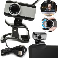 Проводная веб камера с микрофоном Digital HD Camera RD517 640х480 универсальная внешняя USB веб-камера на прищепке для ПК компьютера и ноутбука Черная