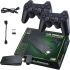 Ігрова відео приставка Data Frog Y - 3 Lite Green Playstation PS1 з бездротовими джойстиками, HDMI до телевізора 64Гб, 4k 10000 ігор Sega Dendy Y3