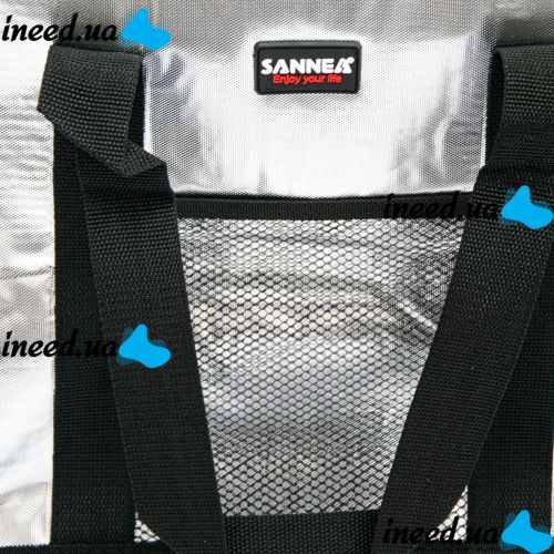 Туристическая термосумка Sannen Cooler Bag MC-1059 на 25 л для продуктов и напитков 37x20x34 см Походный переносной термобокс холодильник для пикника