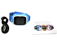 Розумний дитячий смарт-годинник Smart Baby Watch Excelvan Q80 з функцією GPS трекера, наручний смарт-годинник з SIM-карткою 400 мАг IOS Android