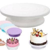 Вращающаяся подставка Cake Turntable для изготовления и декорирования торта 28 cм Тортовница, Поворотный стол поднос для украшения торта 360 градусов
