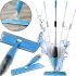 A mop with a sprayer and a water tank Healthy Spray Mop 350 ml Portable Mop Spray with a microfiber nozzle for cleaning and mopping the floor Blue