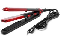 Плойка щипцы для укладки Domotec MS-4909 2 в 1 утюжок гофре для выпрямления и объема волос, керамический прибор для выравнивания MS4909 Красный