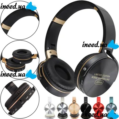 Накладные беспроводные наушники T&G Wireless Everest JB-950BT с MP3 плеером, микрофоном, Bluetooth и microSD, блютуз стерео наушники AUX JB 950