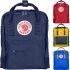 Школьный городской рюкзак Fjallraven Kanken Classic 16 л с отделением для ноутбука, Дорожный водонепроницаемый ранец портфель Канкен для школы