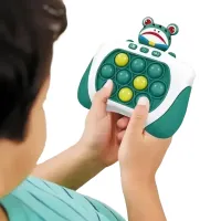 Детская игрушка головоломка Quick Pop It Baby Frog SR8602 интерактивная электронная приставка антистресс поп ит для снятия стресса на батарейках от 3-х лет