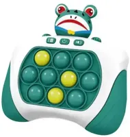 Детская игрушка головоломка Quick Pop It Baby Frog SR8602 интерактивная электронная приставка антистресс поп ит для снятия стресса на батарейках от 3-х лет