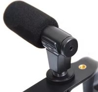 Штатив клетка для телефона Live Broadcast TL-49T 4в1 с Led подсветкой и микрофоном, Монопод держатель смартфона с пультом ДУ для селфи и видео