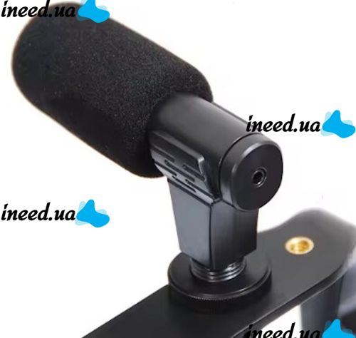 Штатив клетка для телефона Live Broadcast TL-49T 4в1 с Led подсветкой и микрофоном, Монопод держатель смартфона с пультом ДУ для селфи и видео