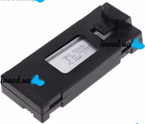 Универсальный дополнительный аккумулятор 4DRC V22 3.7v 1800mAh для квадрокоптера E88, E88 PRO, E99, E525, P5 PRO, Сменная батарея для дрона Черный