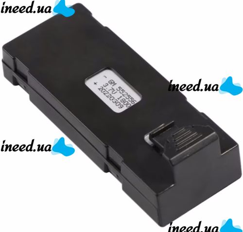 Универсальный дополнительный аккумулятор 4DRC V22 3.7v 1800mAh для квадрокоптера E88, E88 PRO, E99, E525, P5 PRO, Сменная батарея для дрона Черный