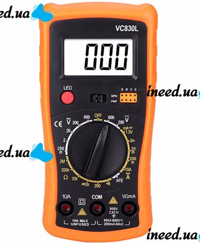 Набор инструментов для пайки Soldering kit 15 в 1 Паяльник Inspire KS908 с терморегулятором с мультиметром VC830L оловоотсосом и кусачками в чехле