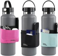 Чехол с карманом для спортивной бутылки Bottle Pocket до 1 л тканевый карман органайзер для хранения смартфона, ключей, карточек и наушников