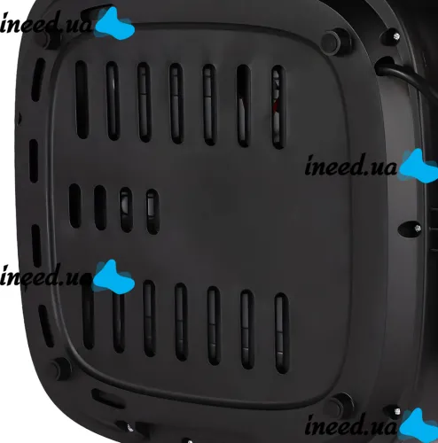 Аэрофритюрница мультипечь Bitek BT-5384 Air Fryer 12л 4600W безмаслянная фритюрница с LED дисплеем, таймером и регулировкой температуры 10 программ