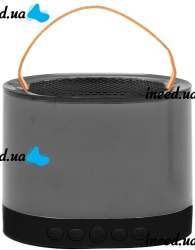 Аккумуляторная колонка караоке Smart Portable Speaker K52 акустическая Bluetooth система с беспроводным микрофоном и RGB цветомузыкой AUX TF USB