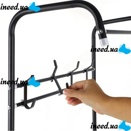 Outdoor clothes rack Corridor Rack 170X35 cm mobile vertical storage rack with shoe shelves, rack hanger in the hallway