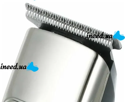 Бездротова акумуляторна USB машинка VGR V-008 для стрижки вусів і бороди, портативний акумуляторний тример бритва для чоловіків Сріблястий