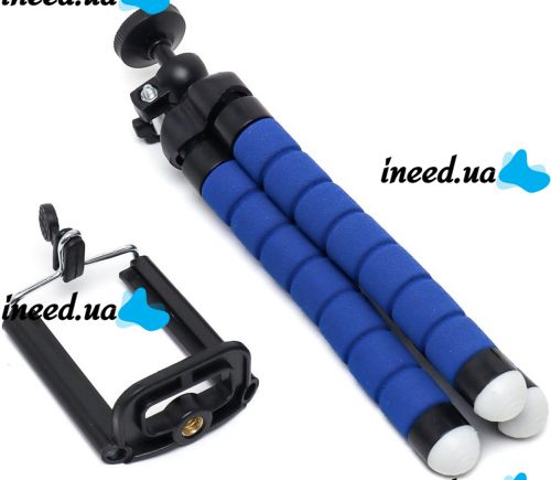 Гибкий штатив Tripod H08 Осьминог настольный беспроводной трипод, тренога для селфи и видео, мини-штатив с креплением для смартфона и камеры BA-1028