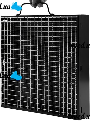 Складной BBQ гриль 43 см BBQ Grill Portable TL-372 раскладной переносной мангал на древесных углях и дровах, портативный барбекю чемодан с сеткой