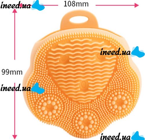 BLB-08 Silicone Massage Scrubber Body Wash Brush for facial cleansing, FS-1150 Cleansing Cosmetic Washcloth for pore cleansing and full body wash